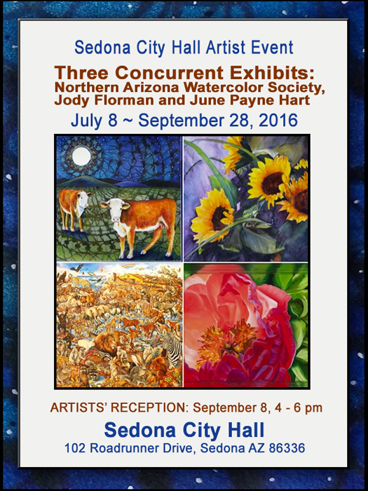 Sedona City Hall NAWS Art Show July 8, 2016 - September 28, 2016