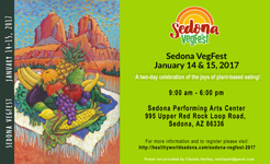 Sedona VegFest - January 14 - 15, 2017