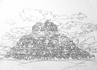 April 8, 2012: Bell Rock Rough Sketch