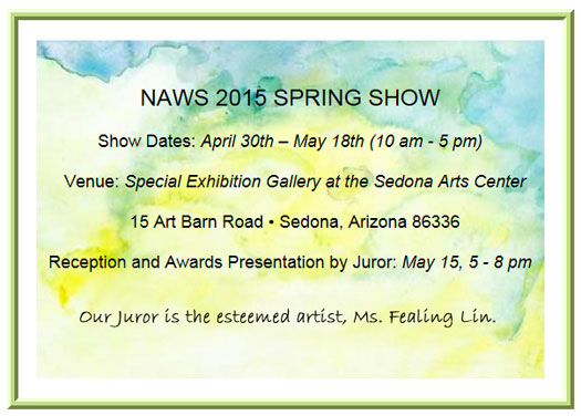 Northern Arizona Watercolor Society Spring 2015 Exhibition